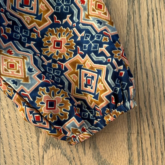 Tulle Brand Women’s Patterned Wrap Top Size X-Small - Picture 7 of 11